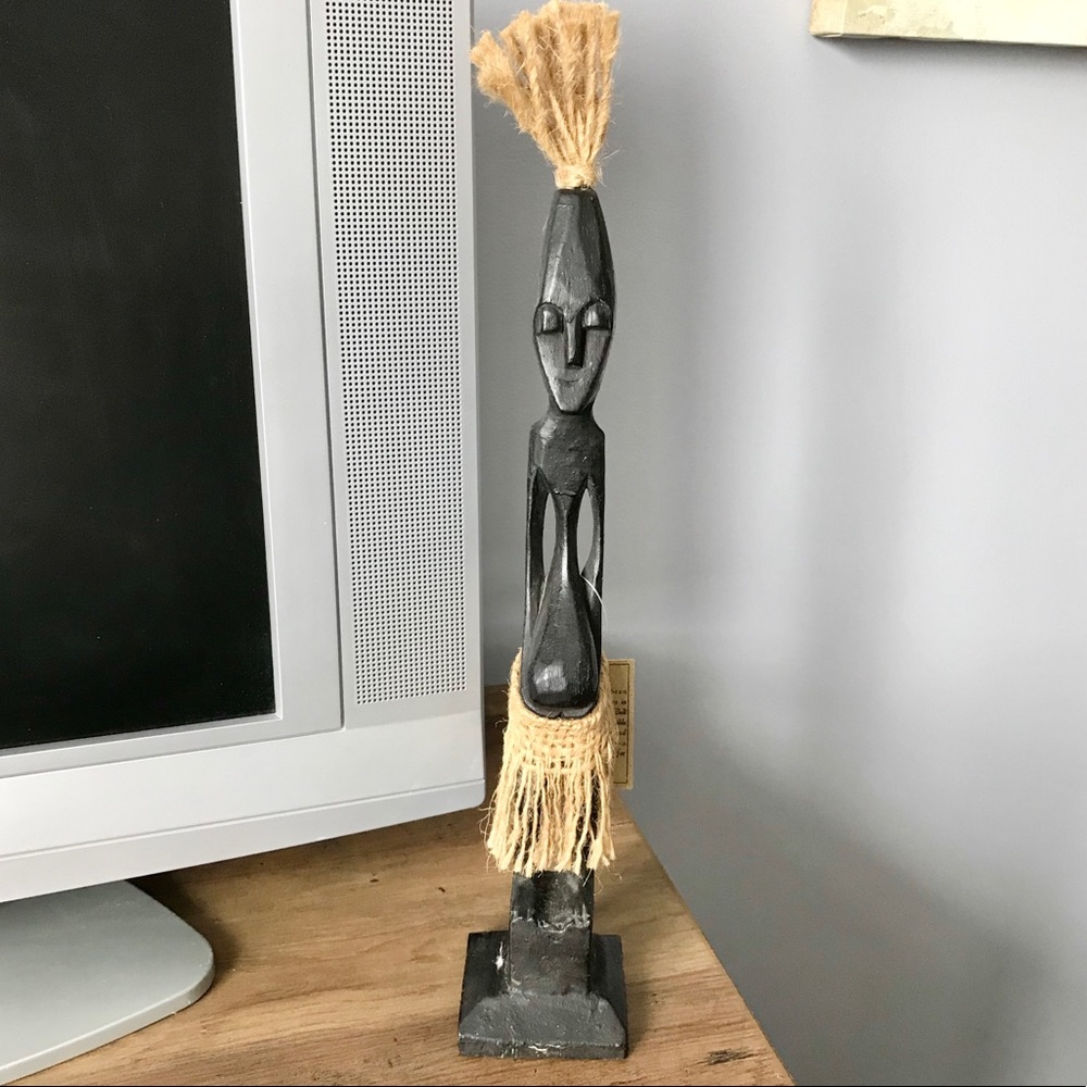 Hand made wooden figurine